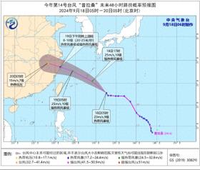 中央气象台继续发布台风、暴雨预警  第1张